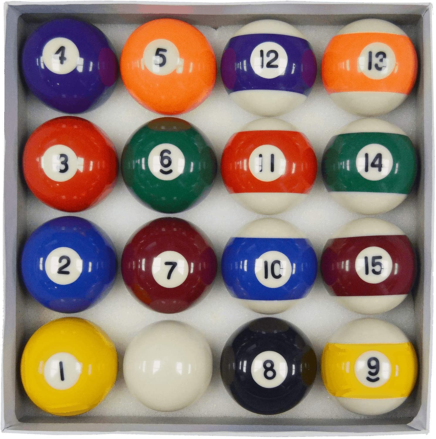 Homegames Spots and Stripes Pool Table Ball Set UK 2 Competition